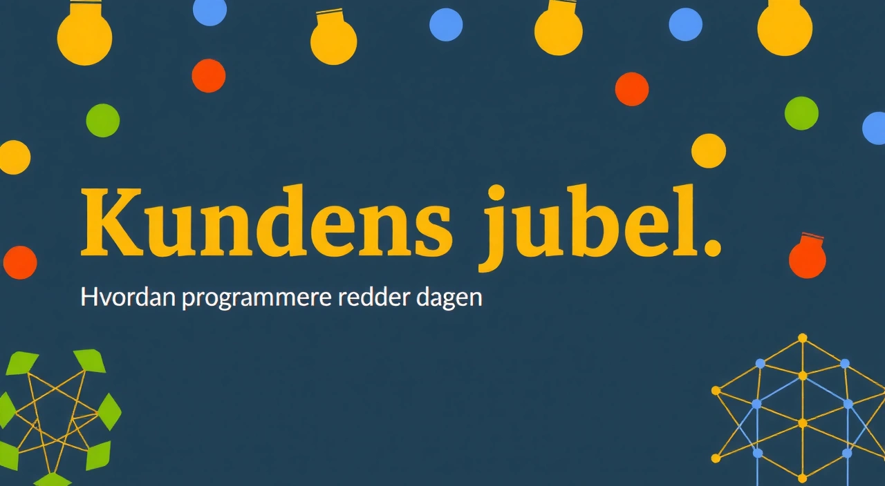 AI-generert hero-bilde for: Kundens jubel: Hvordan programmerere redder dagen