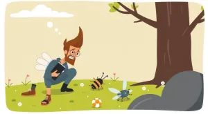 AI-generert hero-bilde for: Humoristisk guide til bugjakt: Fra frustrasjon til triumf