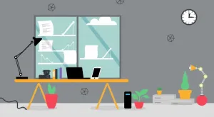 AI-generert hero-bilde for: Fra nybegynner til mester: Bruk kontorvenn.no effektivt